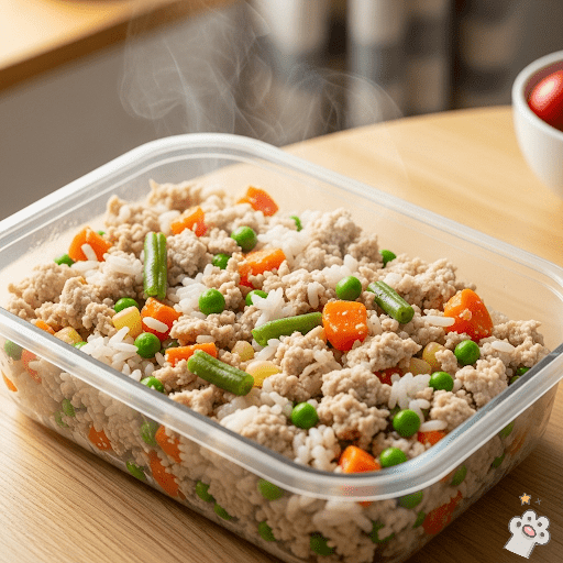 خوراک مرغ بی استخوان ویژه گربه